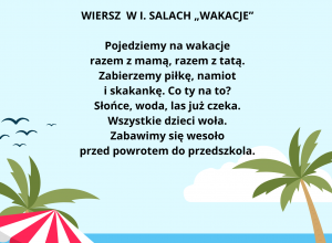 TEMATYKA KOMPLEKSOWA NA MIESIĄC CZERWIEC