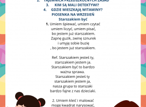 TEMATYKA NA WRZESIEŃ